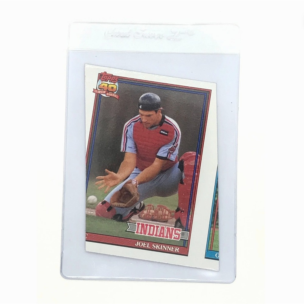 (1) Miscut Baseball Card - Joel Skinner Topps 40 #783